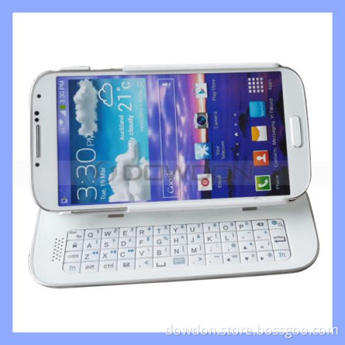Slideable Bluetooth Keyboard Case for Samsung Galaxy S4 I9500 (Keyboard-02)